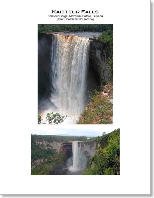 08110802C - Kaieteur Falls